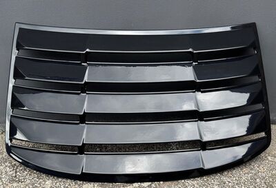 PERSIENNE DE VITRE ARRIÈRE TYPE "LOUVERS" BMW SERIE 3 E90 ABS PIANO BLACK (2005/2012)