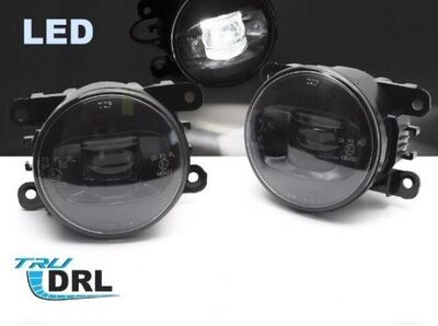 JEU D'ANTIBROUILLARDS A LEDS ET FEUX DE JOUR CITROEN, DACIA, FORD, OPEL, PEUGEOT, RENAULT