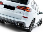 LAME DE PARE CHOC ARRIERE BMW X5 G05 PACK M PHASE 2 V1 "DTM LOOK" (2023+)