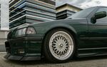 LAME DE PARE CHOC AVANT BMW E36 PACK M ST LINE  FAT STYLE PIANO BLACK (1992/1998)