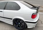 BECQUET DE COFFRE LOOK CSL BMW E36 COMPACT TYPE DUCKTAIL ST LINE (1992/2000)