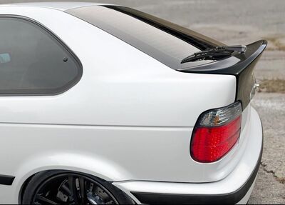 BECQUET DE COFFRE LOOK CSL BMW E36 COMPACT TYPE DUCKTAIL ST LINE (1992/2000)