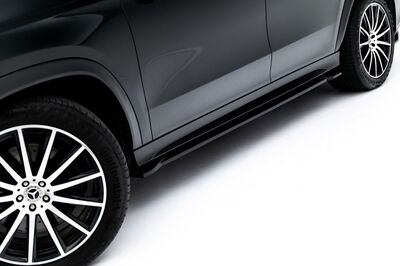JEU DE BAS DE CAISSE (RAJOUTS EN ABS) MERCEDES GLS X167 AMG LINE PHASE 1 (2019/2023)