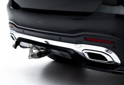 LAME DE PARE CHOC ARRIERE MERCEDES GLS X167 SUV AMG LINE PHASE 1 (2019/2023) OU PHASE 2 "DTM LOOK" V2 (2023+)