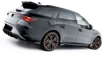 JEU DE BAS DE CAISSE (RAJOUTS EN ABS) CUPRA LEON ST OU HATCHBACK "CNC 4 CUPWINGS- "(2020+)