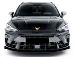 LAME DE PARE CHOC AVANT DTM LOOK "CNC CUPWINGS" LEON CUPRA ST OU HATCHBACK PHASE 2 (07-2024+)