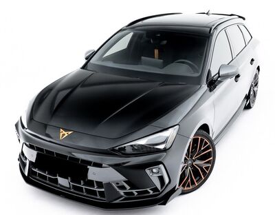 LAME DE PARE CHOC AVANT DTM LOOK "CNC CUPWINGS" LEON CUPRA ST OU HATCHBACK PHASE 2 (07-2024+)