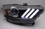 PHARES XENON LEDS BAR FORD MUSTANG VI PHASE 1 BLACK EDITION (2014/08-2017)