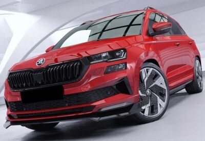 LAME DE PARE CHOC AVANT SKODA KAROQ SPORTLINE PHASE 2  "CUP" CS STYLE (03-2022+)
