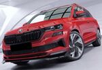 LAME DE PARE CHOC AVANT SKODA KAROQ SPORTLINE PHASE 2  "CUP" CS STYLE (03-2022+)