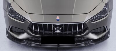 LAME DE PARE CHOC AVANT MASERATI GHIBLI STANDARD MK3 PHASE 3 "CUP" CS STYLE (2020/2024)