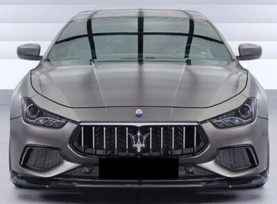 LAME DE PARE CHOC AVANT MASERATI GHIBLI STANDARD MK3 PHASE 3 "CUP" CS STYLE (2020/2024)