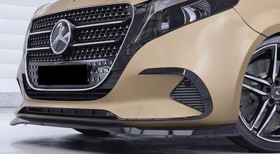 LAME DE PARE CHOC AVANT MERCEDES CLASSE V W447 STANDARD PHASE 3 "CUP" CS STYLE (2024+)