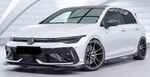 LAME DE PARE CHOC AVANT VW GOLF VIII R PHASE 1 "CUP" CS STYLE (2020/2024) VW GOLF VIII R PHASE 2 "CUP" CS STYLE (2024+)