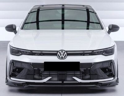 LAME DE PARE CHOC AVANT VW GOLF VIII R PHASE 1 "CUP" CS STYLE (2020/2024) VW GOLF VIII R PHASE 2 "CUP" CS STYLE (2024+)