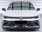 LAME DE PARE CHOC AVANT VW GOLF VIII R PHASE 1 "CUP" CS STYLE (2020/2024) VW GOLF VIII R PHASE 2 "CUP" CS STYLE (2024+)