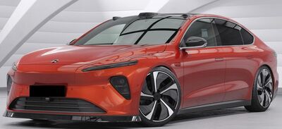 LAME DE PARE CHOC AVANT NIO ET7 PHASE 1 CS STYLE (2022+)