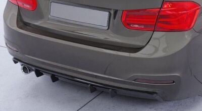 DIFFUSEUR DE PARE CHOC ARRIÈRE BMW SERIE 3 F30 STANDARD PHASE 2 LCI 316d, 318d,318i  "CS STYLE" (07/2015-06/2019)
