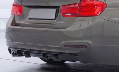 DIFFUSEUR DE PARE CHOC ARRIÈRE BMW SERIE 3 F30 STANDARD PHASE 2 LCI 316d, 318d,318i  "CS STYLE" (07/2015-06/2019)