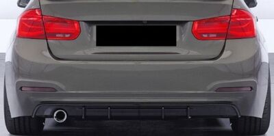 DIFFUSEUR DE PARE CHOC ARRIÈRE BMW SERIE 3 F30 STANDARD PHASE 2 LCI 316d, 318d,318i  "CS STYLE" (07/2015-06/2019)