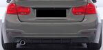 DIFFUSEUR DE PARE CHOC ARRIÈRE BMW SERIE 3 F30 STANDARD PHASE 2 LCI 316d, 318d,318i  "CS STYLE" (07/2015-06/2019)