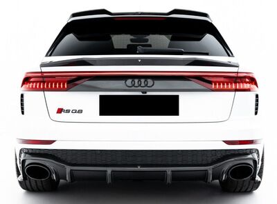 DIFFUSEUR DE PARE CHOC ARRIERE EN CARBONE AUDI RSQ8 PHASE 1 "DTM LOOK" (2019/2023)
