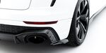 SPLITTERS DE PARE CHOC ARRIERE EN CARBONE AUDI RSQ8 4M PHASE 1 (2019/2023)