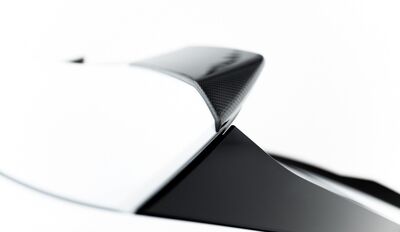 EXTENSION DU BECQUET DE TOIT D'ORIGINE EN CARBONE AUDI RSQ8 PHASE 1 (2019/2023)