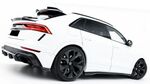 EXTENSION DU BECQUET DE HAYON D'ORIGINE EN CARBONE AUDI Q8 4M PHASE 1 STANDARD/S LINE/SQ8 OU RSQ8 (2018/2023) AUDI Q8 4M STANDARD,S LINE/SQ8 PHASE 2 (2023+)