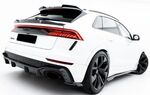 EXTENSION DU BECQUET DE HAYON D'ORIGINE EN CARBONE AUDI Q8 4M PHASE 1 STANDARD/S LINE/SQ8 OU RSQ8 (2018/2023) AUDI Q8 4M STANDARD,S LINE/SQ8 PHASE 2 (2023+)