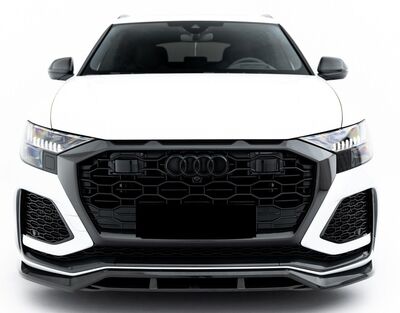 LAME DE PARE CHOC AVANT EN CARBONE AUDI RSQ8 4M PHASE 1 (2019/2023)