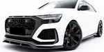 LAME DE PARE CHOC AVANT EN CARBONE AUDI RSQ8 4M PHASE 1 (2019/2023)