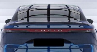 BECQUET DE COFFRE Lucid Air (Pure, Touring, Grand Touring) "CUP" CS STYLE (2021)