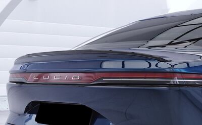 BECQUET DE COFFRE Lucid Air (Pure, Touring, Grand Touring) "CUP" CS STYLE (2021)