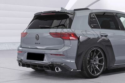 RAJOUTS LATERAUX DE BECQUET DE TOIT VW GOLF VIII GTI/GTD/GTE/R LINE CS STYLE (2020+)