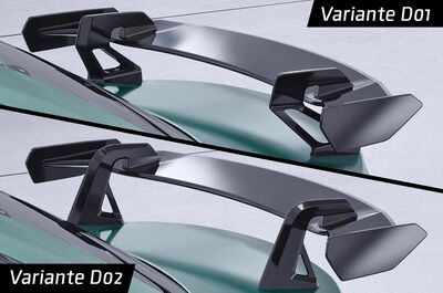 AILERON DE COFFRE A COL DE CYGNE BMW SERIE 1 COUPE E82 OU E82 1M "CS STYLE" (2004/2013)