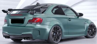 AILERON DE COFFRE A COL DE CYGNE BMW SERIE 1 COUPE E82 OU E82 1M "CS STYLE" (2004/2013)