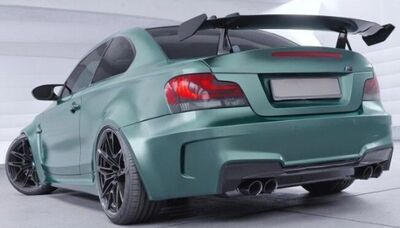 AILERON DE COFFRE A COL DE CYGNE BMW SERIE 1 COUPE E82 OU E82 1M "CS STYLE" (2004/2013)