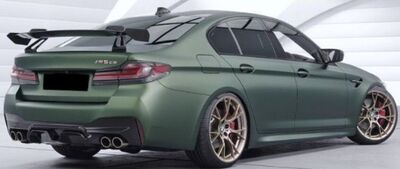 AILERON DE COFFRE A COL DE CYGNE BMW SERIE 5 G30 OU M5 F90 "CS STYLE" (2017/2024)