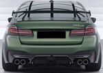 AILERON DE COFFRE A COL DE CYGNE BMW SERIE 5 G30 OU M5 F90 "CS STYLE" (2017/2024)