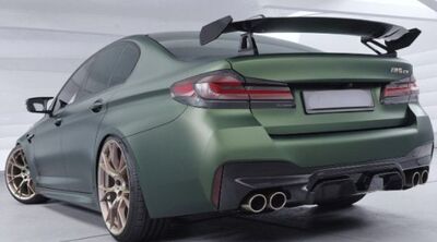 AILERON DE COFFRE A COL DE CYGNE BMW SERIE 5 G30 OU M5 F90 "CS STYLE" (2017/2024)