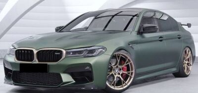 AILERON DE COFFRE A COL DE CYGNE BMW SERIE 5 G30 OU M5 F90 "CS STYLE" (2017/2024)