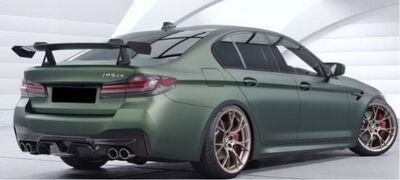 AILERON DE COFFRE A COL DE CYGNE BMW SERIE 5 G30 OU M5 F90 "CS STYLE" (2017/2024)