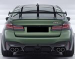 AILERON DE COFFRE A COL DE CYGNE BMW SERIE 5 G30 OU M5 F90 "CS STYLE" (2017/2024)