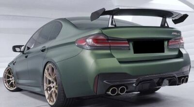 AILERON DE COFFRE A COL DE CYGNE BMW SERIE 5 G30 OU M5 F90 "CS STYLE" (2017/2024)
