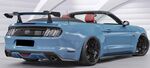 AILERON DE COFFRE A COL DE CYGNE FORD MUSTANG MK6 CABRIOLET "CS STYLE" (2015/2023)