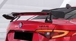 AILERON DE COFFRE A COL DE CYGNE ALFA ROMEO GIULIA (Y COMPRIS QUADRIFOGLIO) "CS STYLE" (2017+)