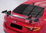 AILERON DE COFFRE A COL DE CYGNE ALFA ROMEO GIULIA (Y COMPRIS QUADRIFOGLIO) "CS STYLE" (2017+)