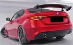 AILERON DE COFFRE A COL DE CYGNE ALFA ROMEO GIULIA (Y COMPRIS QUADRIFOGLIO) "CS STYLE" (2017+)