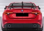 AILERON DE COFFRE A COL DE CYGNE ALFA ROMEO GIULIA (Y COMPRIS QUADRIFOGLIO) "CS STYLE" (2017+)
